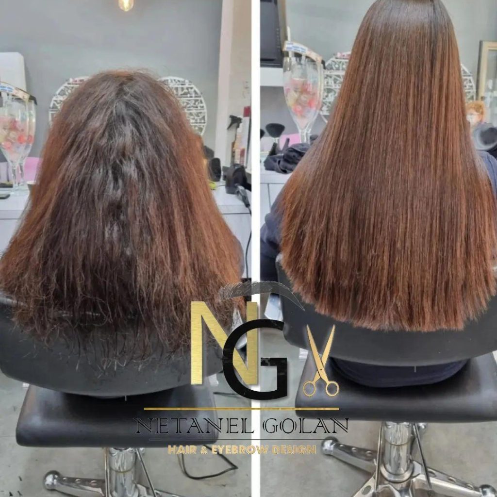 החלקה ברזילאית – נתנאל גולן עיצוב שיער הוד השרון
