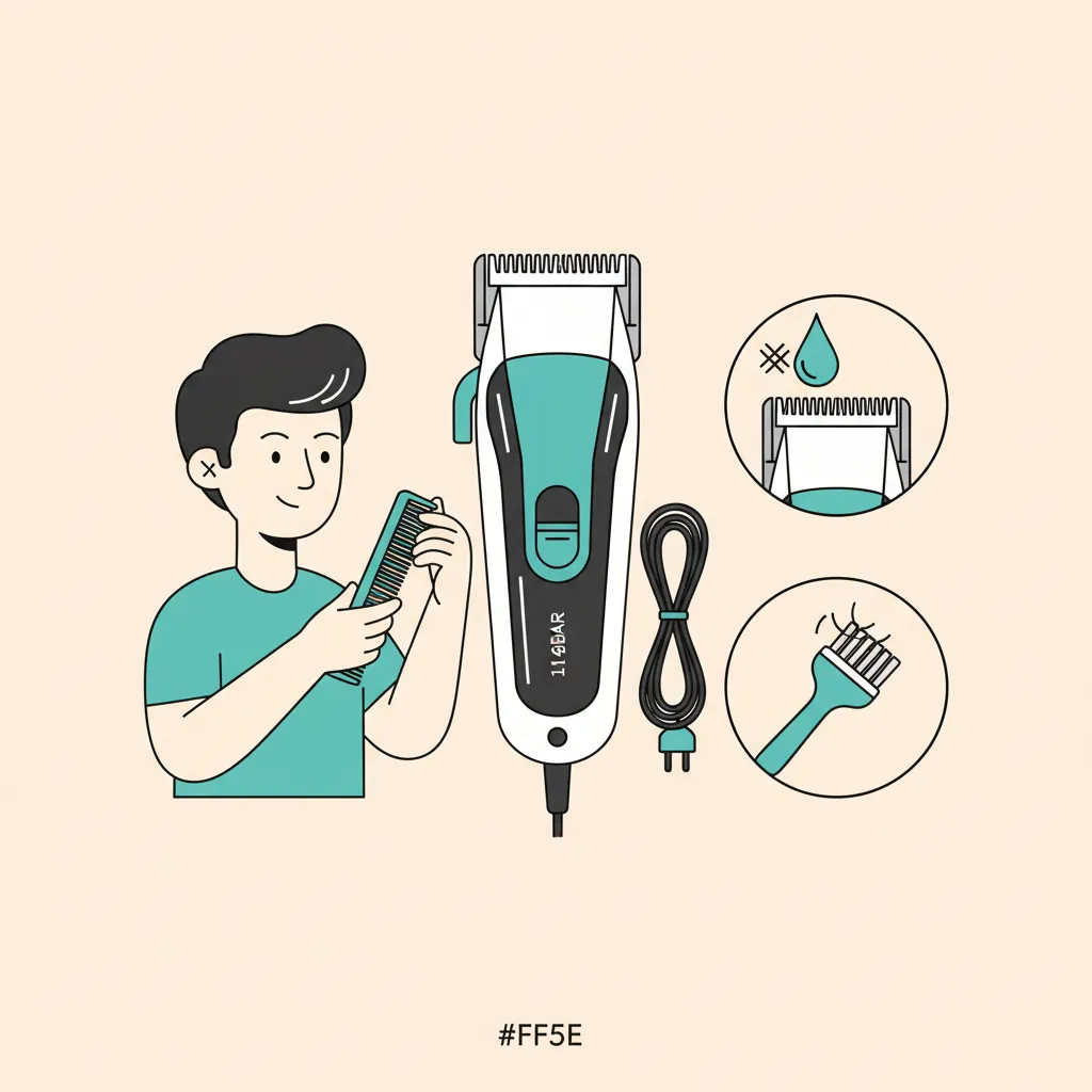 טיפים לשימוש ותחזוקה נכונה של מכונת תספורת