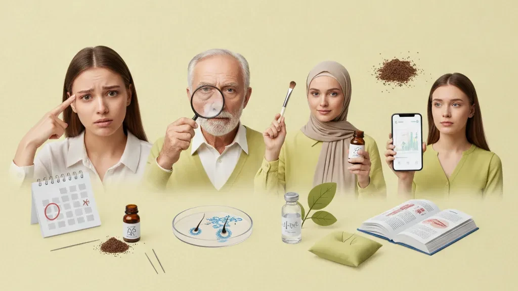 פתרון לגבות דלילות שמחזיר את הגבות למלאות